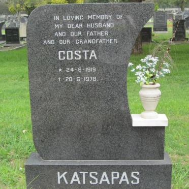 KATSAPAS Costa 1919-1978