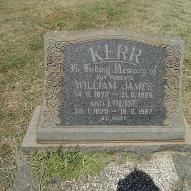 KERR William 1877-1926 &amp; Louise 1875-1967