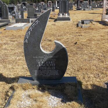 KEKANA Tebe Jacob 1952-1999