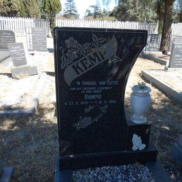 KEMP Hampie 1939-1982