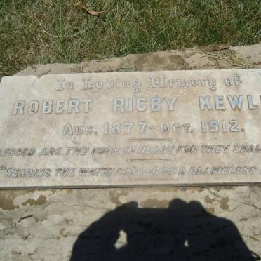 KEWLEY Robert Rigby 1877-1912