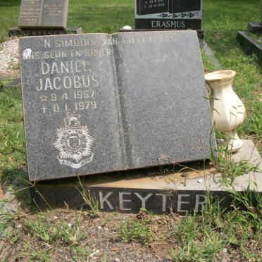 KEYTER Daniel Jacobus 1957-1979