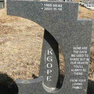 KGOPE ? 1965-2001