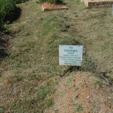 KHAN Kavama 1937-2009
