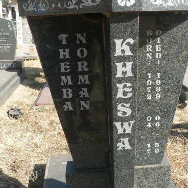 KHESWA Themba Norman 1972-1999