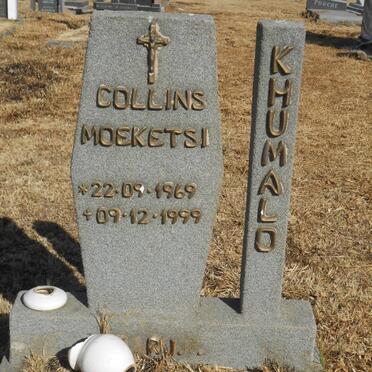 KHUMALO Collins Moeketsi 1969-1999