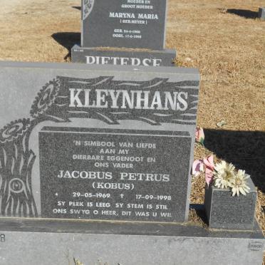 KLEYNHANS Jacobus Petrus 1969-1998