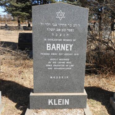 KLEIN Barney -1978