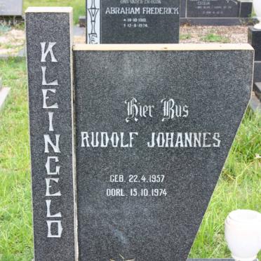 KLEINGELD Rudolf Johannes 1957-1974