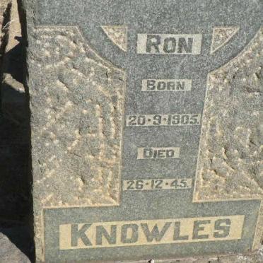 KNOWLES Ron 1905-1945
