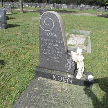 KOEN Riana 1972-1976
