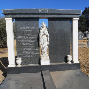 KOTI Sabelo Vincent 1948-1999
