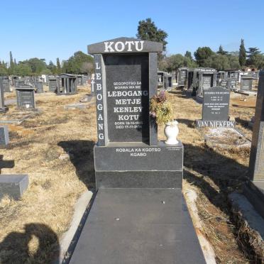 KOTU Lebogang Metje Kenley 1965-2006