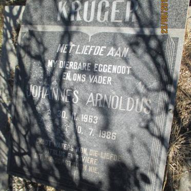 KRUGER Johannes Arnoldus 1963-1986