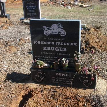 KRUGER Johannes Frederik 1952-2013