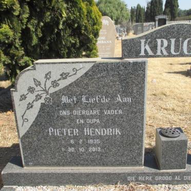 KRUGER Pieter Hendrik 1935-2013