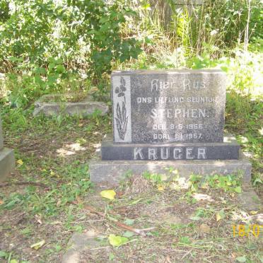 KRUGER Stephen 1956-1957