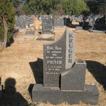 KRUGER Pieter 1950-1995