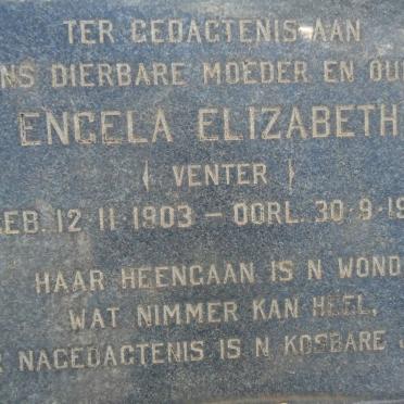 KRIEL Engela Elizabeth nee VENTER 1903-1970