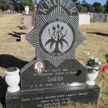 KRUGER David 1952-2000