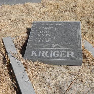KRUGER Bazil Henry 1938-1989