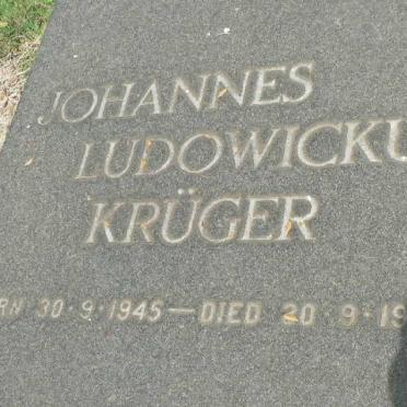 KRUGER Johannes Ludowickus 1945-1978