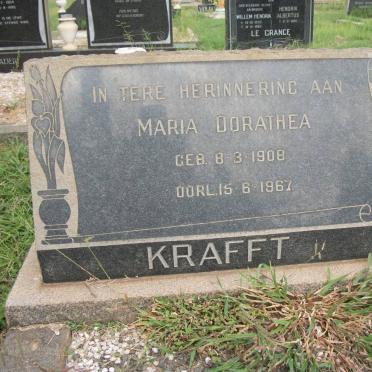 KRAFFT Maria Dorathea 1908-1967