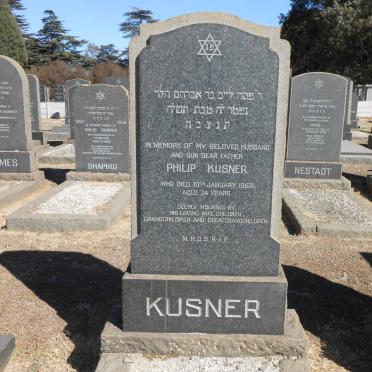 KUSNER Philip -1958