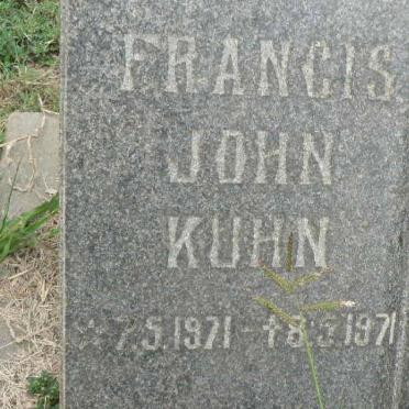 KUHN Francis John 1971-1971
