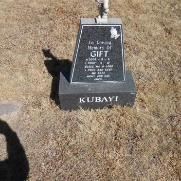 KUBAYI Gift 2006-2007