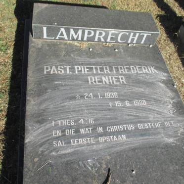 LAMPRECHT Pieter Frederik Renier 1938-1988
