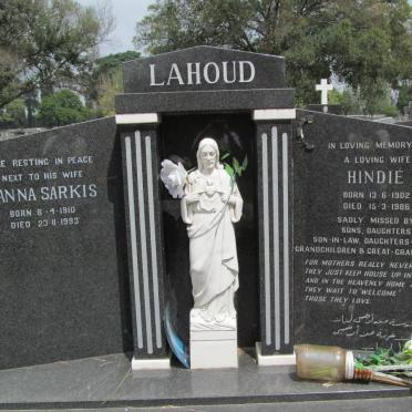 LAHOUD Hanna Sarkis 1910-1993 &amp; Hindié 1902-1986