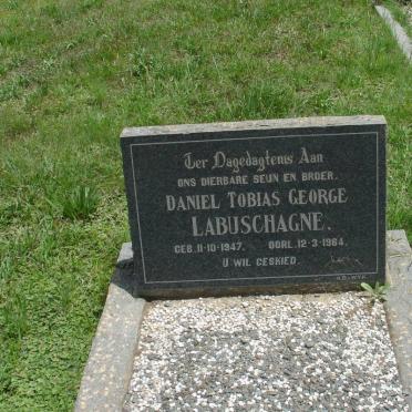 LABUSCHAGNE Daniel Tobias George 1947-1964