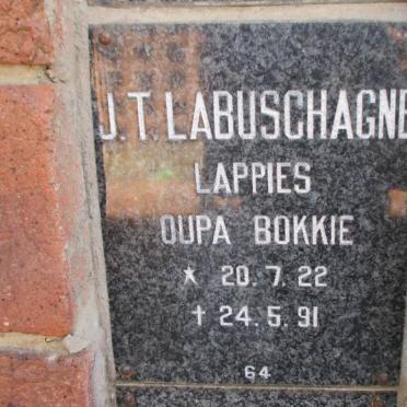 LABUSCHAGNE J.T. 1922-1991