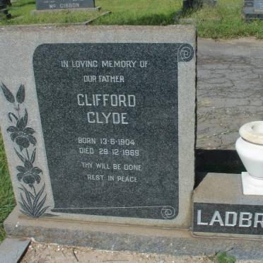 LADBROOKE Clifford Clyde 1904-1969
