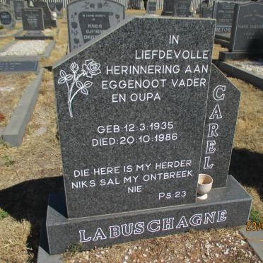 LABUSCHAGNE Carel 1935-1986