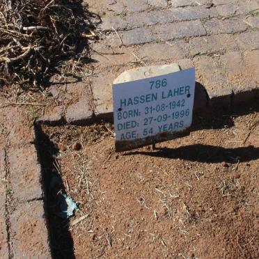 LAHER Hassen 1942-1996