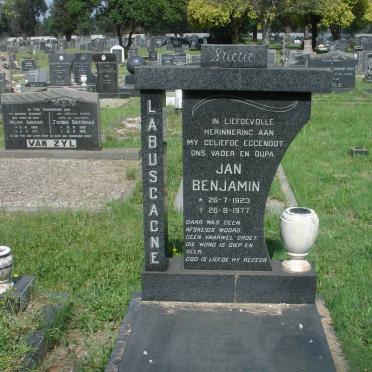 LABUSCHAGNE Jan Benjamin 1923-1977