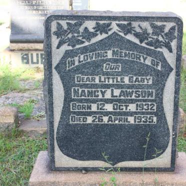 LAWSON Nancy 1932-1935