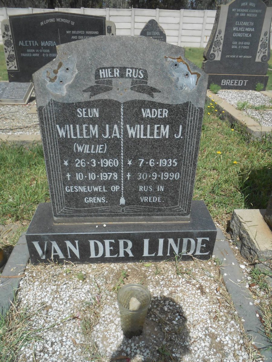 LINDE Willem J., van der 1935-1990 :: VAN DER LINDE Willem J.A. 1960-1978