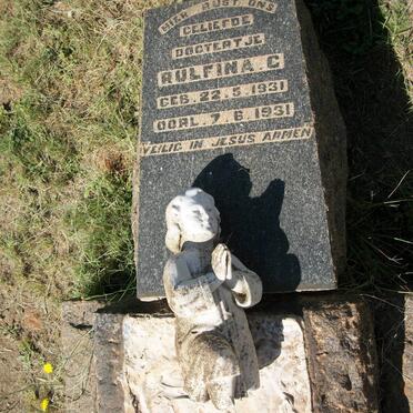 LIEBENBERG Rulfina C. 1931-1931