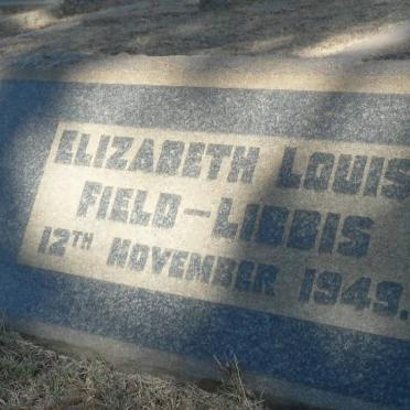 LIBBIS Elizabeth Louise, Field -1949