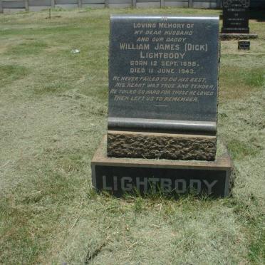 LIGHTBODY William James 1898-1943