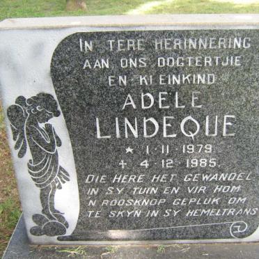 LINDEQUE Adele 1979-1985