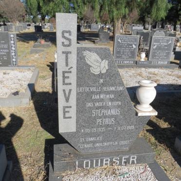 LOUBSER Stephanus Petrus 1935-1989