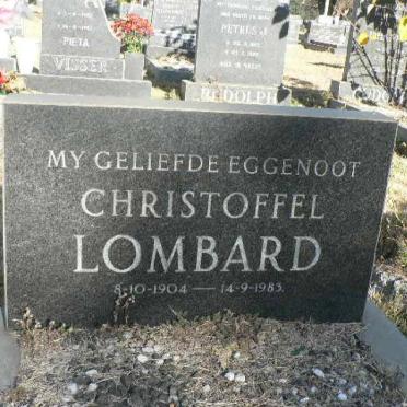LOMBARD Christoffel 1904-1983