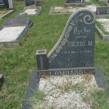 LOMBARD Pierré M. 1951-1971