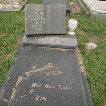LOMBARD Christoffel 1929-1972