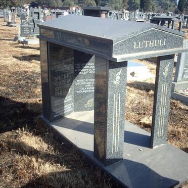 LUTHULI Mickie Mzwandile Phillip 1952-2006