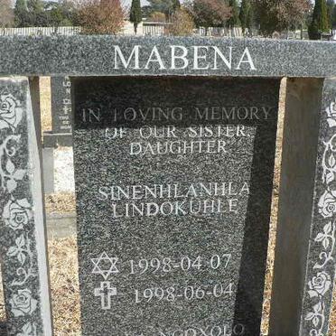 MABENA Sinenhlanhla Lindokuhle 1998-1998